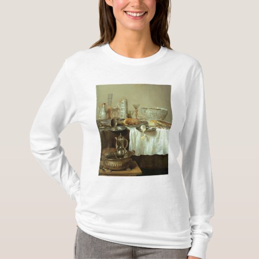 Breakfast still Life, 1638 T-shirt (Voorkant)