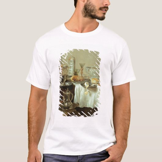 Breakfast still Life, 1638 T-shirt (Voorkant)