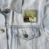 Breakfast still Life, 1638 Vierkante Button 5,1 Cm (In situ)