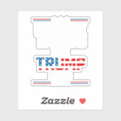 Breakfast Tacos For Trump 2024 Sticker (Vel)