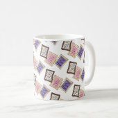 Breakfast Toaster Pastries Hand Pie Pastry Foodie Koffiemok (Voorkant rechts)