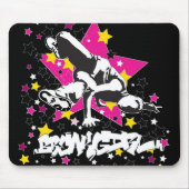 Breakgirl Mousepad Muismat (Voorkant)