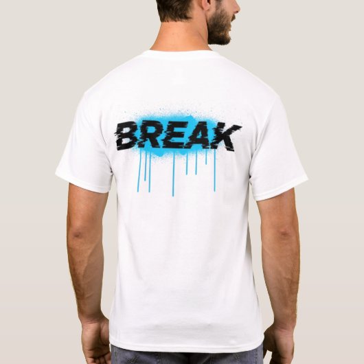 BREAKGLITCH Fracture the Frame T-shirt (Achterkant)
