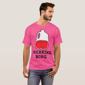 Breaking B.O.R.G. Drink ontwerp T-shirt (Voorkant volledig)