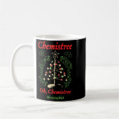 Breaking Bad Oh Chemistree Funny Christmas Science Koffiemok (Links)