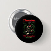 Breaking Bad Oh Chemistree Funny Christmas Science Ronde Button 5,7 Cm (Voorkant /achterkant)
