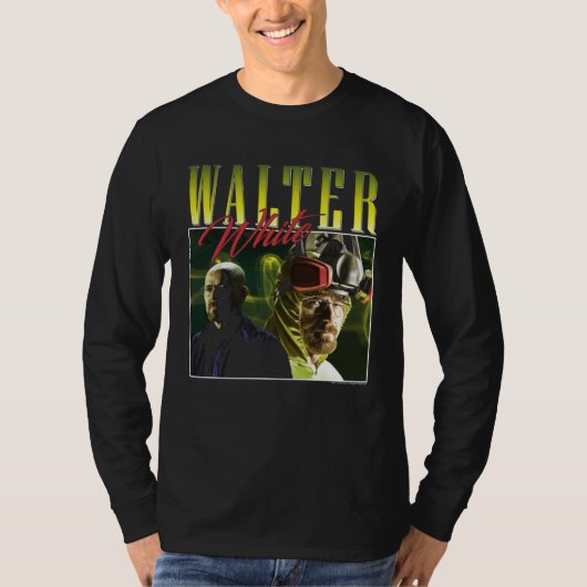 Breaking Bad Walter White 90 s Edit T-shirt (Voorkant)