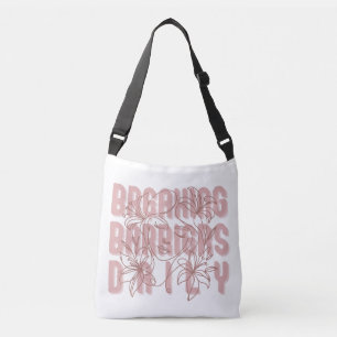 Breaking Barriers Daily Women Empowerment Girl Pow Crossbody Tas