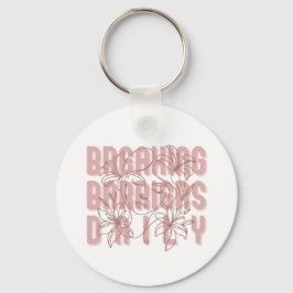 Breaking Barriers Daily Women Empowerment Girl Pow Sleutelhanger