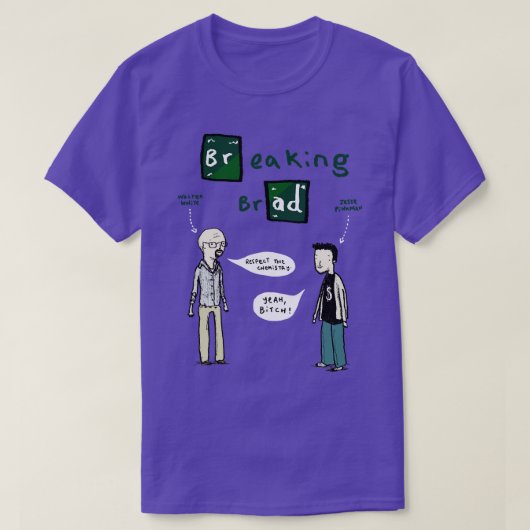 Breaking Brad T-shirt (Design voorkant)