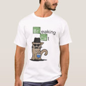 Breaking Cat BREAKING CAT NIEUWS T-shirt (Voorkant)