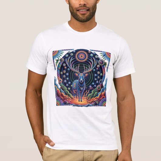 Breaking Chains | Inheemse Azteekse kunst | Peyote T-shirt (Voorkant)