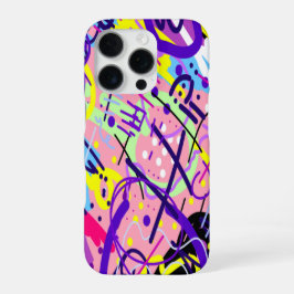 Breaking Free: Abstracte kunst iPhone 16 Pro Hoesje