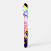 Breaking Free: Abstracte kunst iPhone Hoesje (Linkerkant)