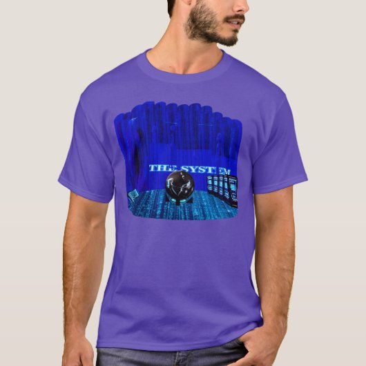 Breaking Free Glitch InHE SYSTEM Orig gift T-shirt (Voorkant)