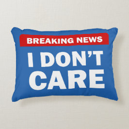 Breaking News Accent Kussen