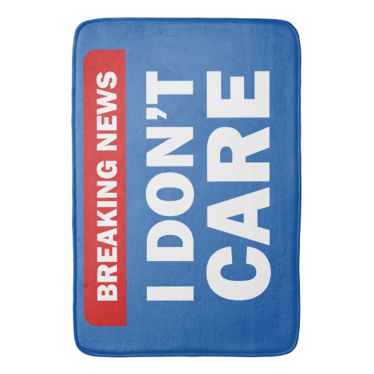 Breaking News Badmat (Voorkant Verticaal)