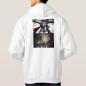 “Breaking News Confusion”  T-Shirt Hoodies (Achterkant)