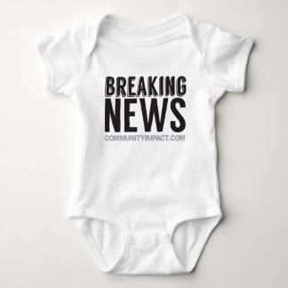 Breaking News - geboorteaankondiging / geschenk Romper