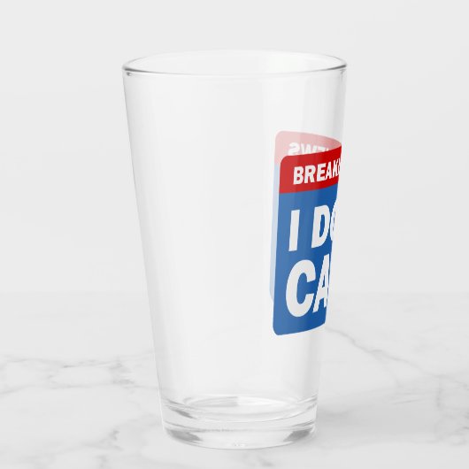 Breaking News Glas (Rechts)