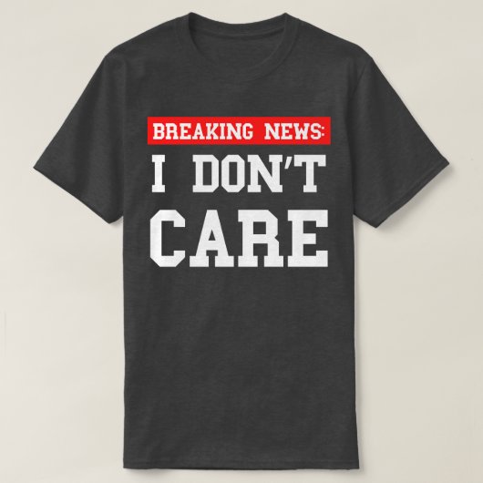 Breaking News I Dont e Xtian Dela T-shirt (Design voorkant)