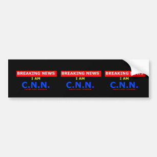 Breaking News: Ik ben nieuwsgierig Nosey Buurt (VK Bumpersticker