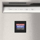 Breaking News Krijg de Tering Grappige Sarcastisch Magneet (Insitu (Vaatwasser))
