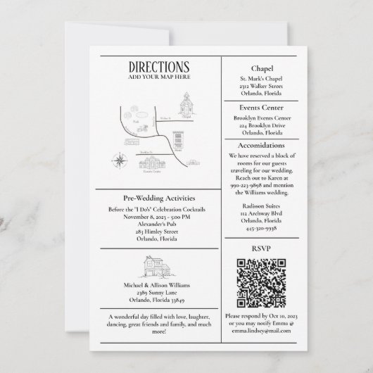 Breaking News: Reserveer de datum voor ons special Kaart (Achterkant)