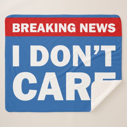 Breaking News Sherpa Deken (Voorkant (horizontaal))