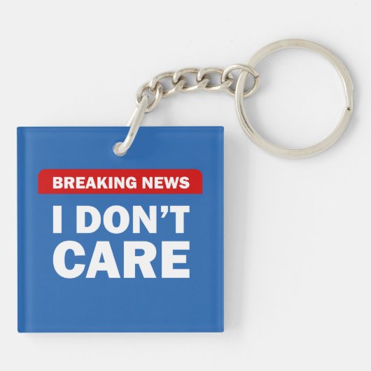 Breaking News Sleutelhanger (Achterkant)