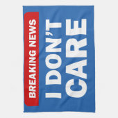 Breaking News Theedoek (Verticaal)