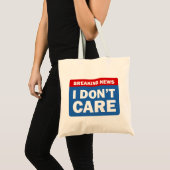 Breaking News Tote Bag (Voorkant (product))