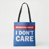 Breaking News Tote Bag (Voorkant)