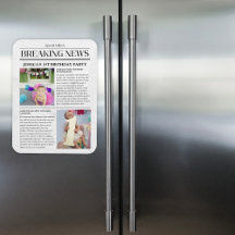 Breaking News Voorpagina Kranten 1e verjaardag