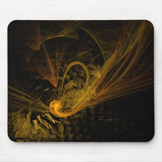 Breaking Point Abstracte Art Mousepad Muismat (Voorkant)