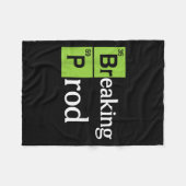 Breaking Prod Funny Dev Ops T-shirt.png Fleece Deken (Voorkant (Horizontaal))