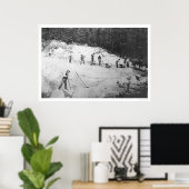 Breaking Rocks Alaska 1916 Poster (Thuiskantoor)