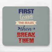 Breaking Rules muismat (Voorkant)