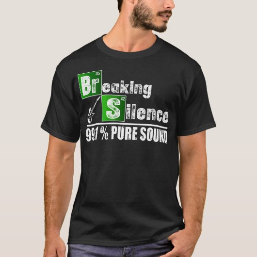 Breaking Silence Elektrisch T-shirt (Voorkant)