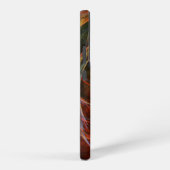 Breaking the Circle Vortex of Fire Abstract Art Samsung Galaxy Hoesje (Rechterkant)