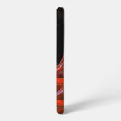 Breaking the Circle Vortex of Fire Abstract Art Samsung Galaxy Hoesje (Linkerkant)