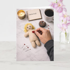 Breaking Up Is Hard To Do Detached Illustration Kaart