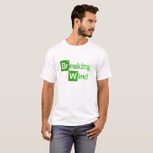 Breaking Wind grappige slechte parodie spoof T-shirt (Voorkant volledig)