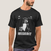 Breakout -  motorfiets, aangepaste chopper-fiets t-shirt (Voorkant)