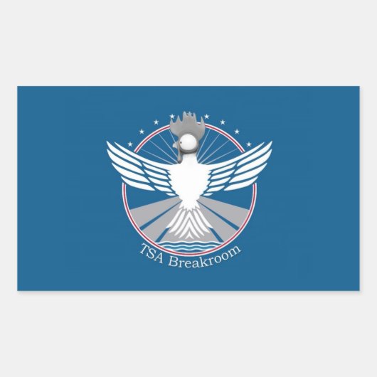 Breakroom Flag Stickers (x4) (Voorkant)