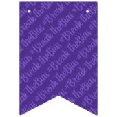 #BreakTheBias Internationale Vrouwendag Vlaggetjes (Tweede vlag)