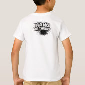 Breakthrough Panda – Cute 3D Wall Illusion Art T-shirt (Achterkant)