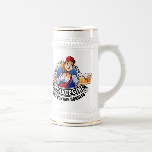 Breakup Girl Beer Stein (*Kan Goggles bevatten) Bierpul (Rechts)