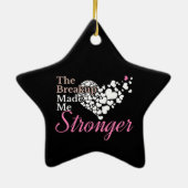 Breakup maakte me sterker - Recovery Support Keramisch Ornament (Achterkant)
