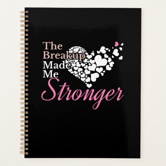 Breakup maakte me sterker - Recovery Support Planner (Voorkant)